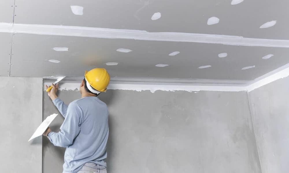 Özkanlar alçı sıva uygulaması